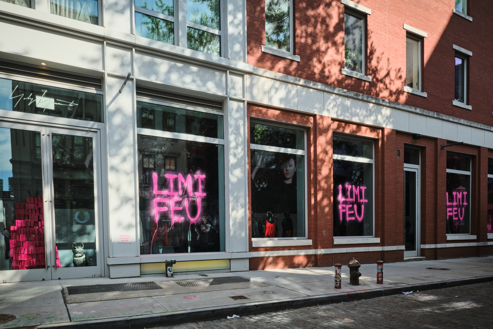 LIMI feu POP-UP at Yohji Yamamoto NEW YORK WOOSTER – THE SHOP