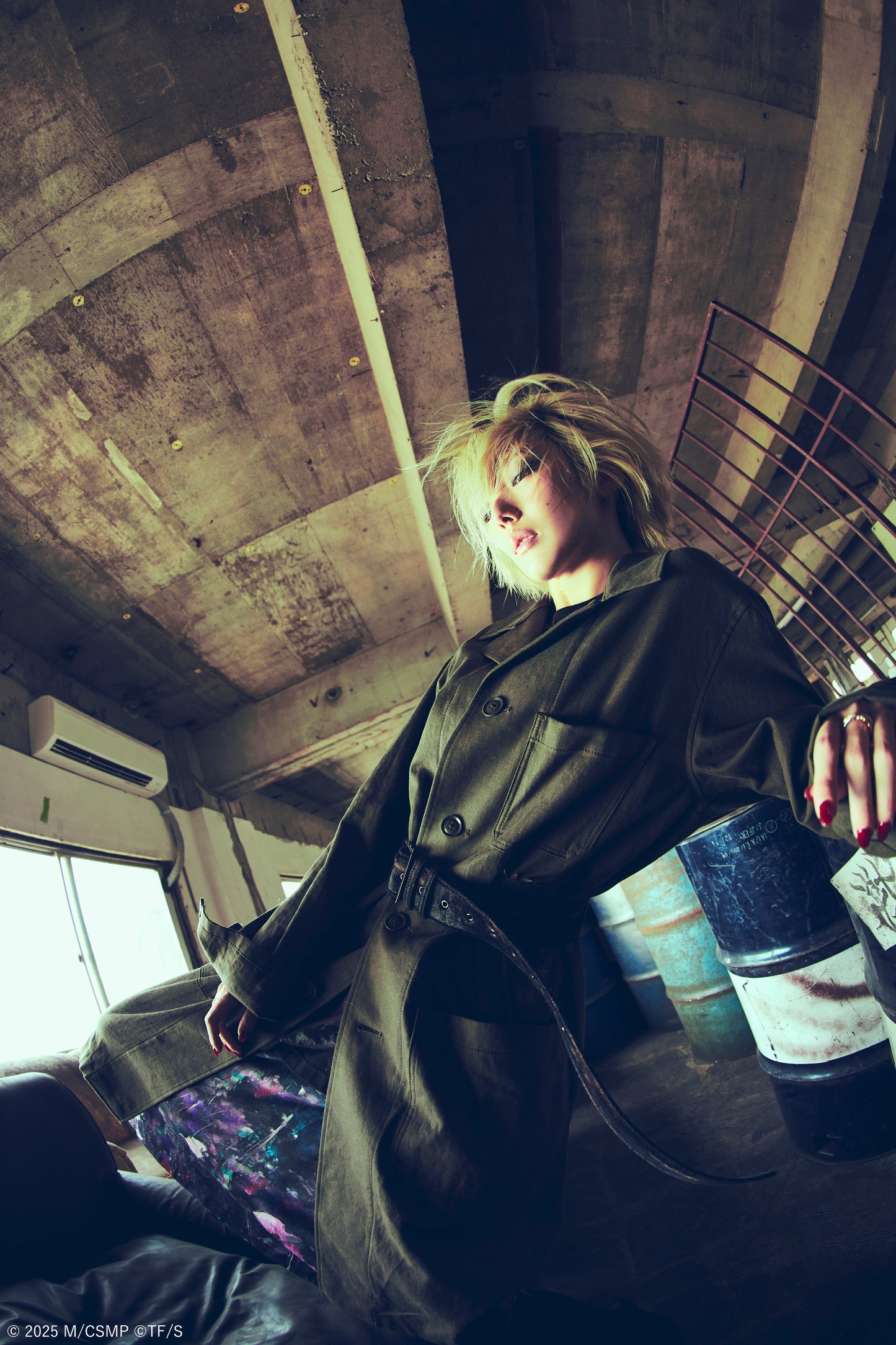 【Pre-Order】Ground Y×CHAINSAW MAN Collaborate Collection FLOWER AND BOMB GRAPHIC DRESS【Shipping sequentially from late February 2026】