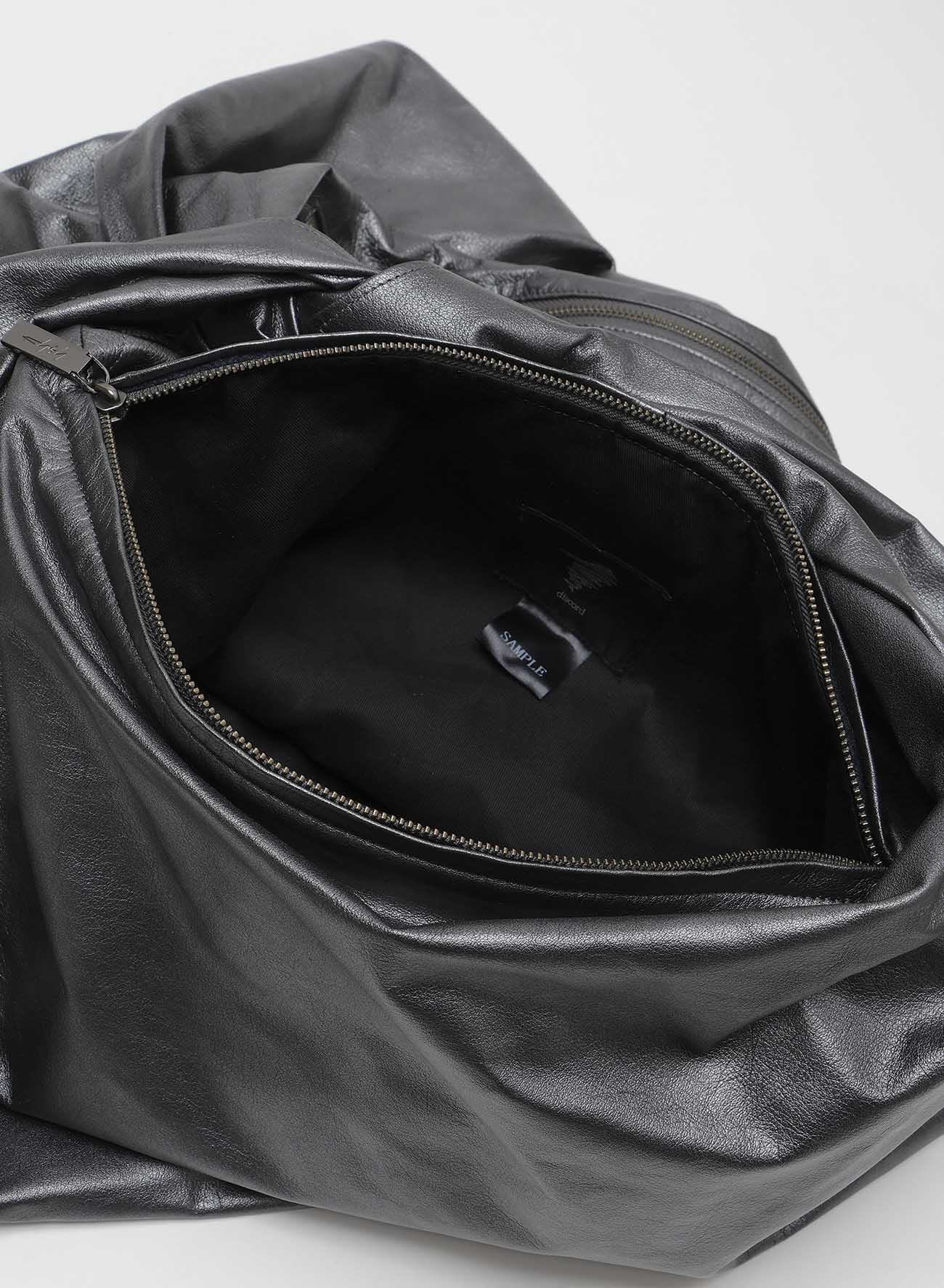 DRAPED ZIP BAG(9/5 12:00 Release)