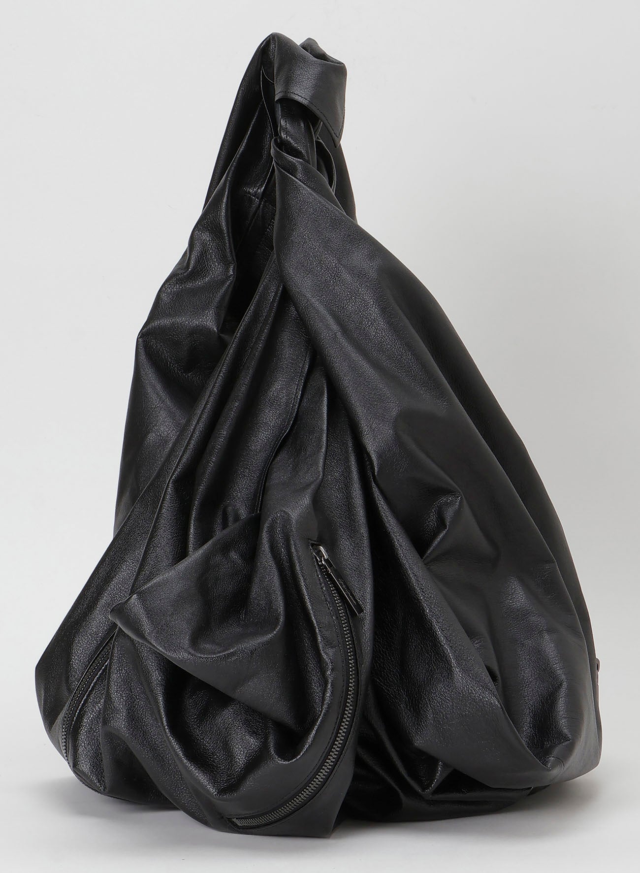 DRAPED ZIP BAG(8/22 12:00 Release)
