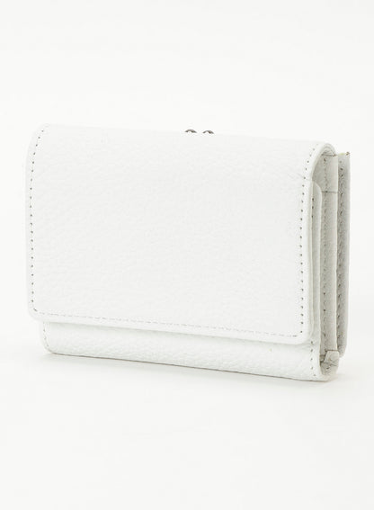 Clasp trifold wallet