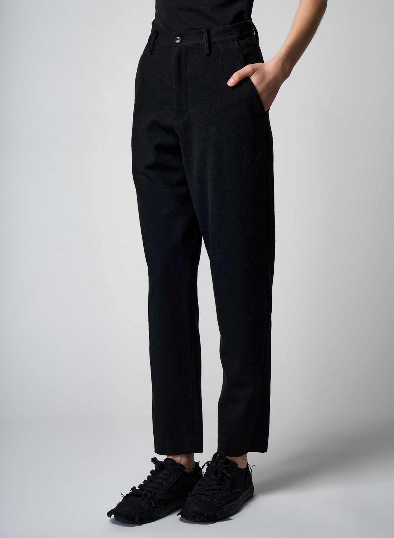 1/24 FLANNEL NORMAL LEGGINGS SLIM PANTS