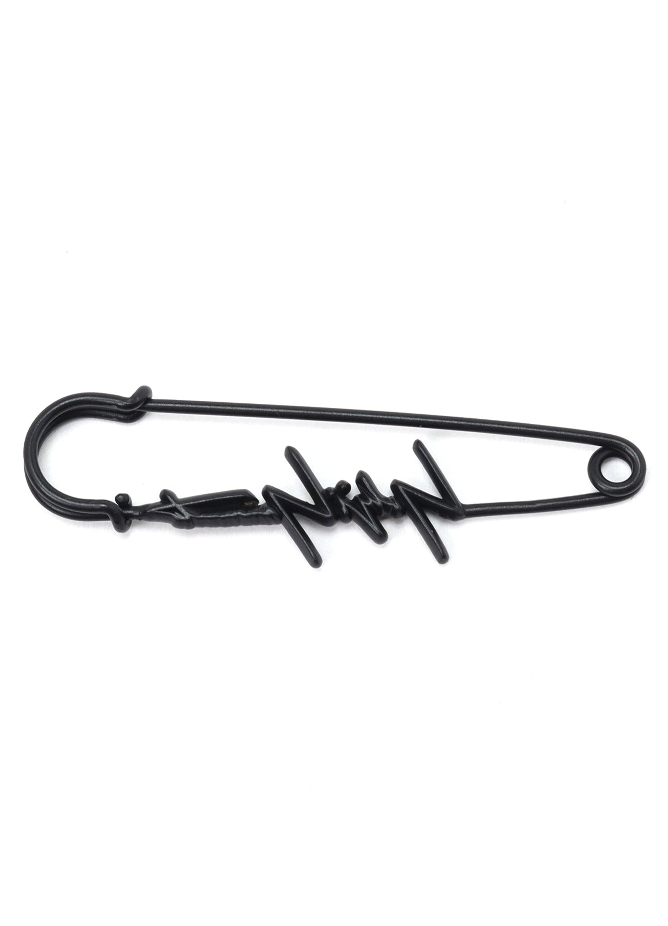 BLACK COATED BRASS SAFETY PIN