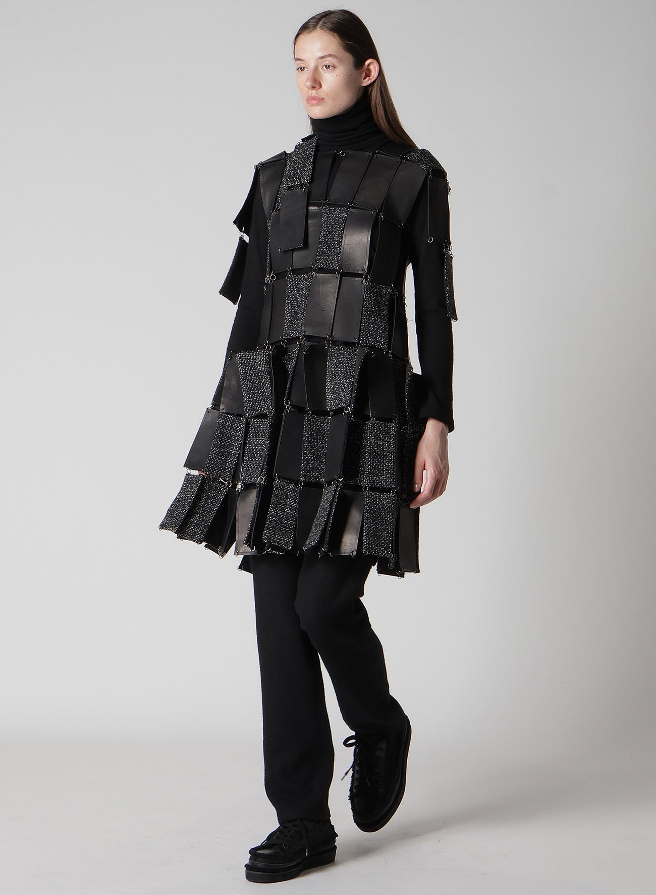 AIRY SPUN LIGHT MILLED HIGHNECK LONG T A