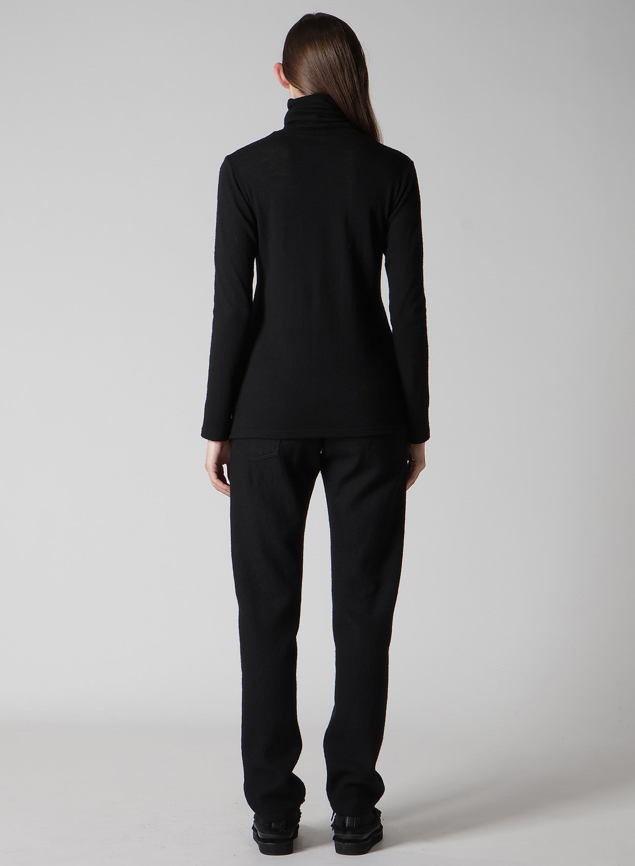 AIRY SPUN LIGHT MILLED HIGHNECK LONG T A