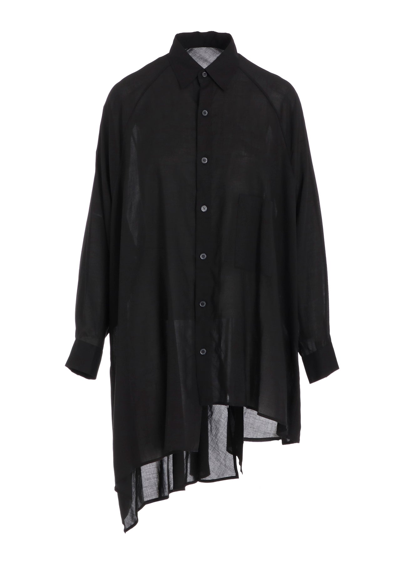 CELLULOSE LAWN RAGLAN LONG SLV BLOUSE