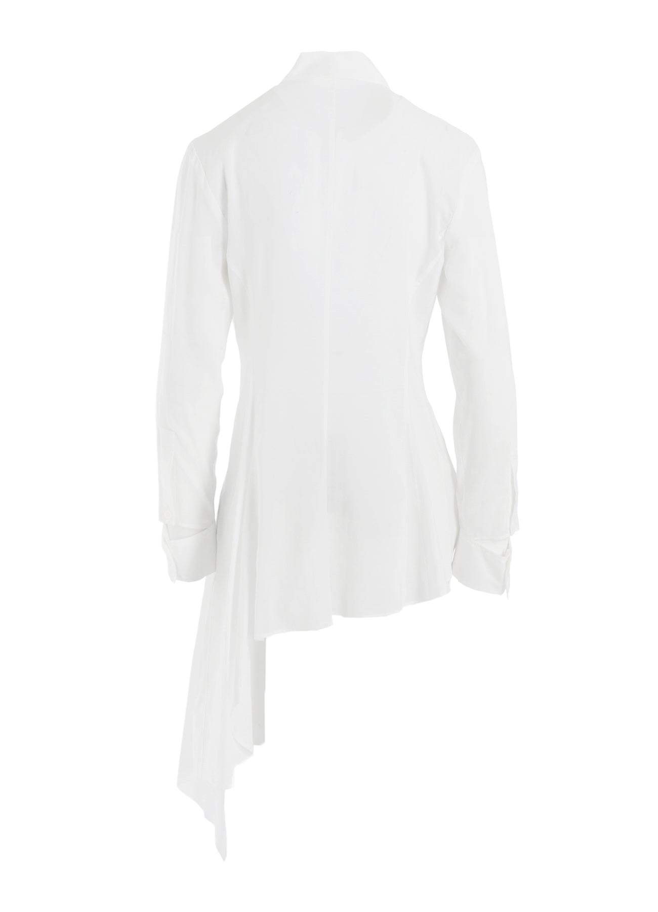 CELLULOSE LAWN L DRAPED BLOUSE