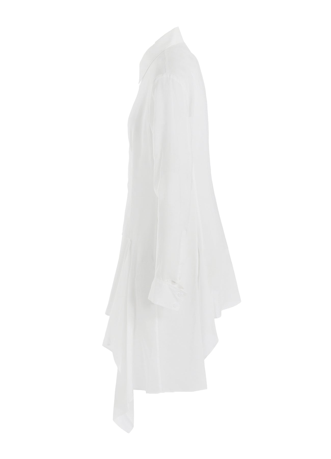 CELLULOSE LAWN L DRAPED BLOUSE