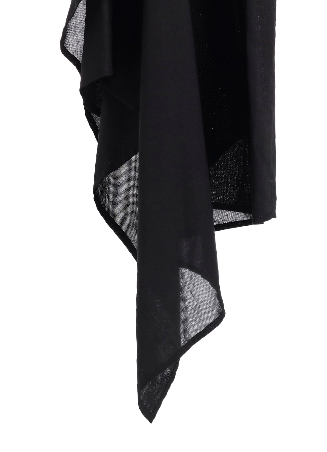 CELLULOSE LAWN L DRAPED BLOUSE