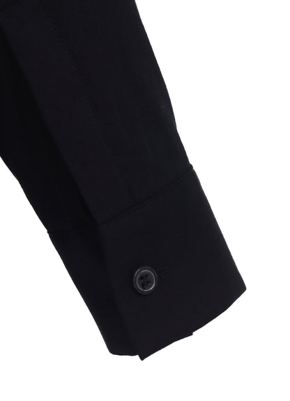 COTTON BROAD R FRONT PINTUCK BLOUSE