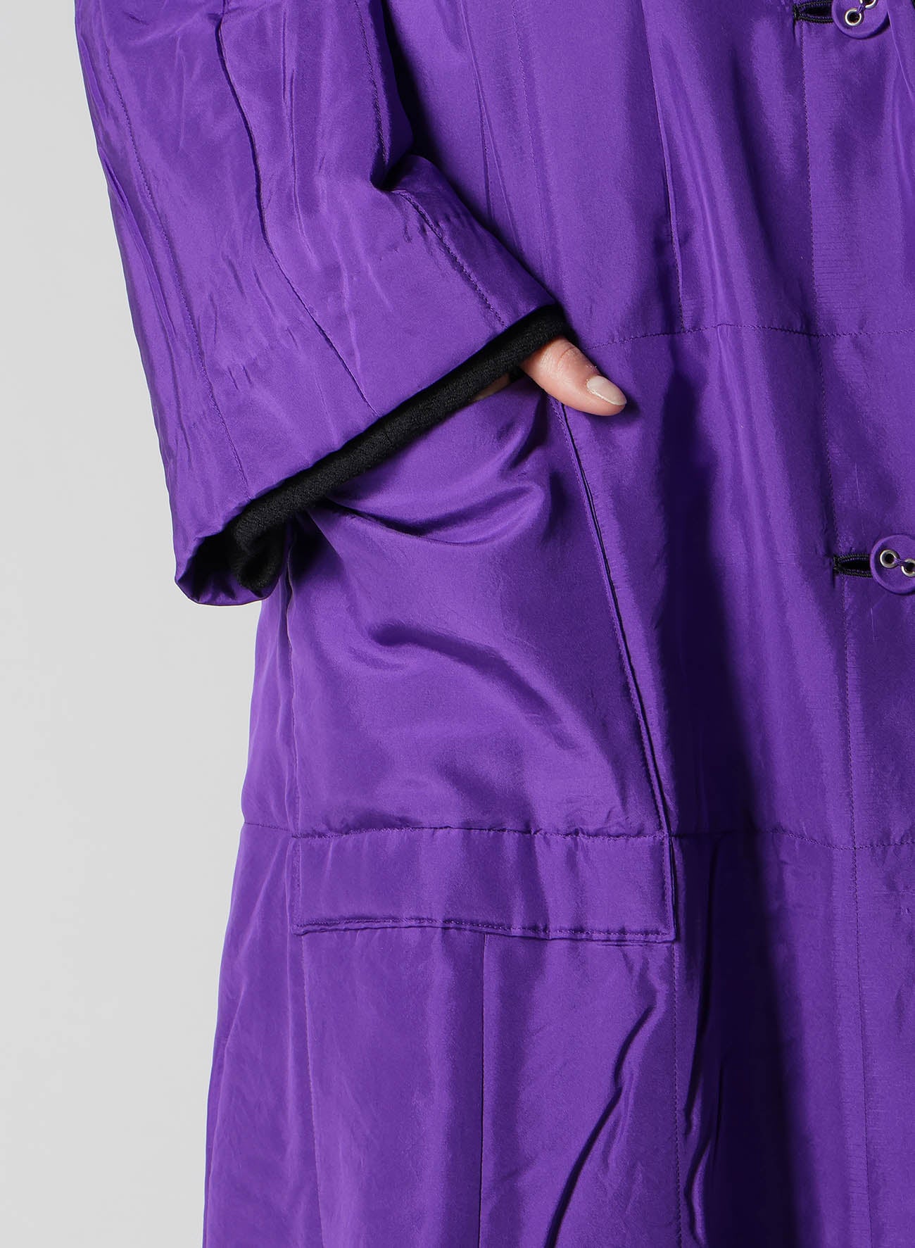 OVERDYE WOOL VIERA REVERSIBLE HOODED COAT