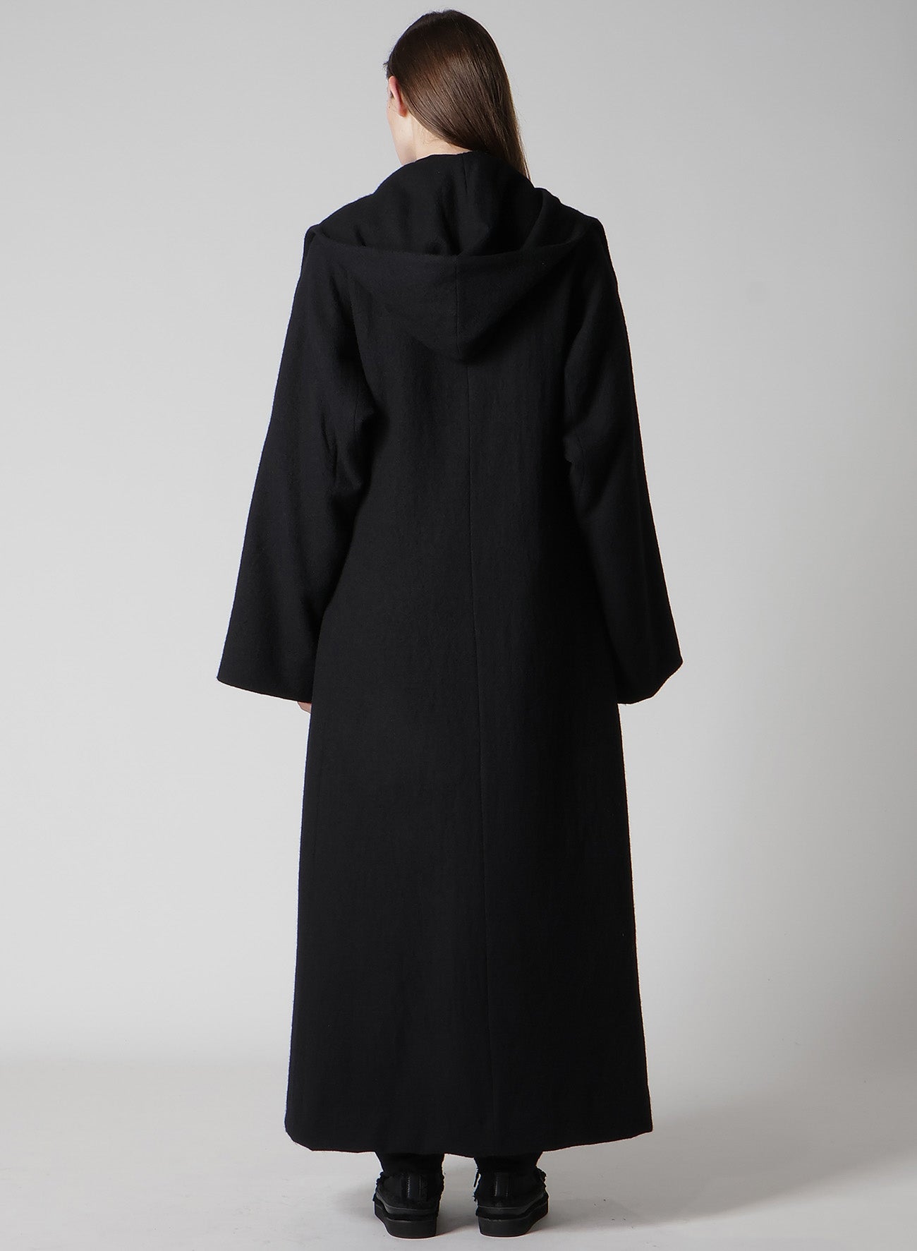 OVERDYE WOOL VIERA REVERSIBLE HOODED COAT