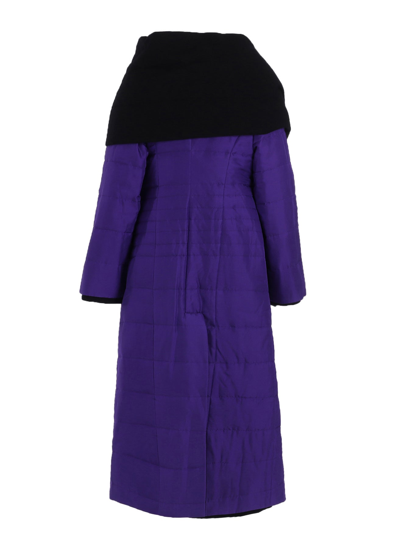 WOOL VIYELLA REVERSIBLE STOLE D COAT