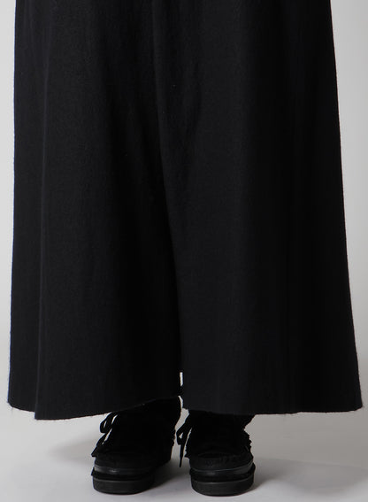 OVERDYE WOOL VIERA REVERSIBLE COLLARLESS COAT