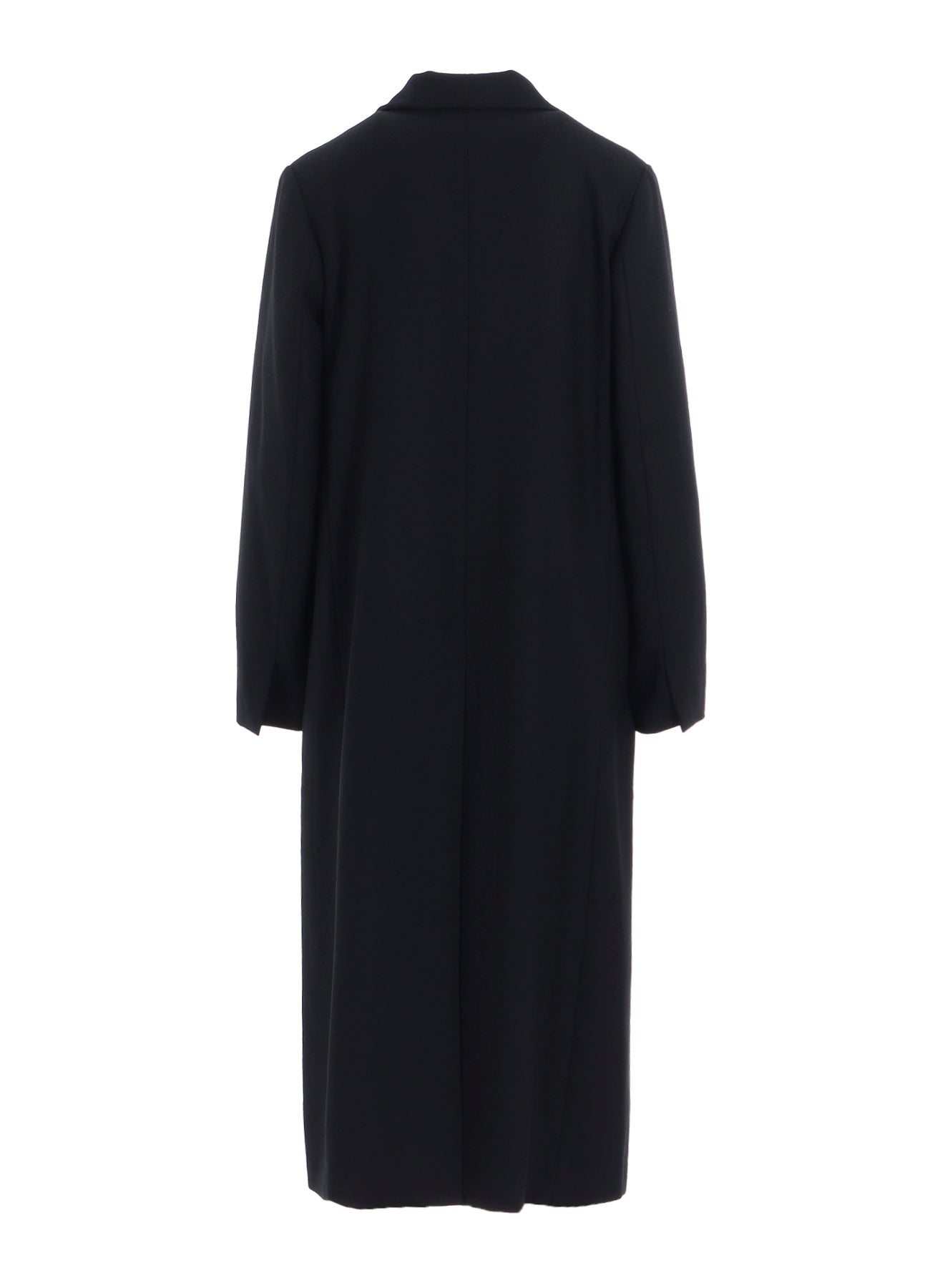 W/SAXONY R DOUBLE LAYERED LONG COAT