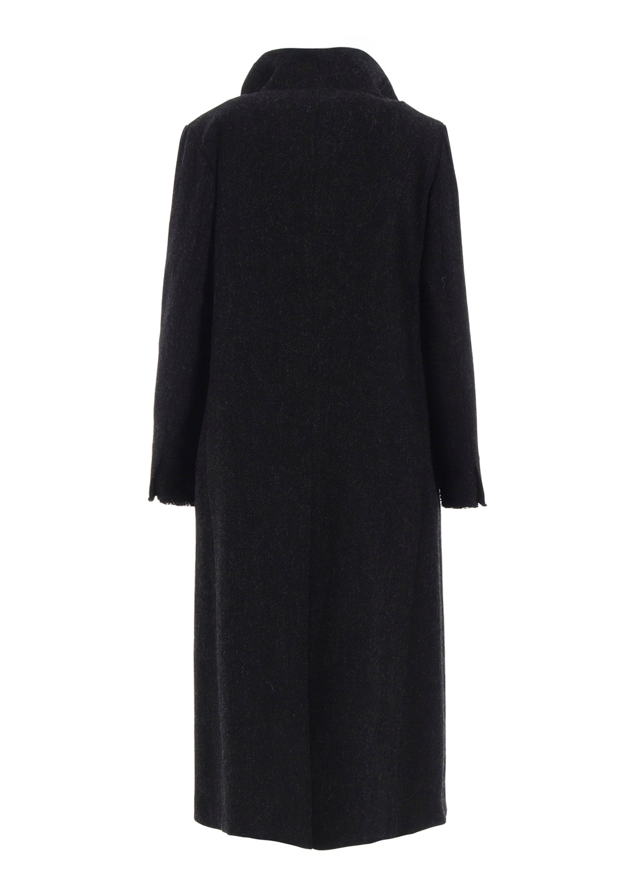 TWEED CLOTH R DOUBLE LAYERED LONG COAT