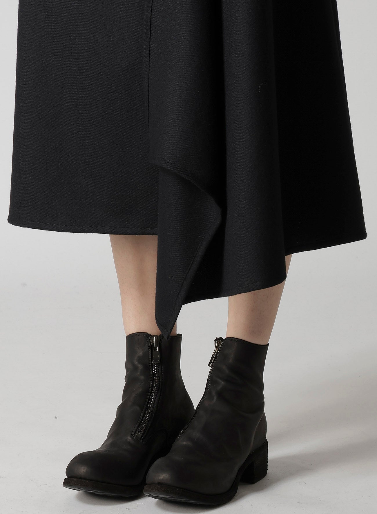 W/SAXONY DRAPED NECK DRESS