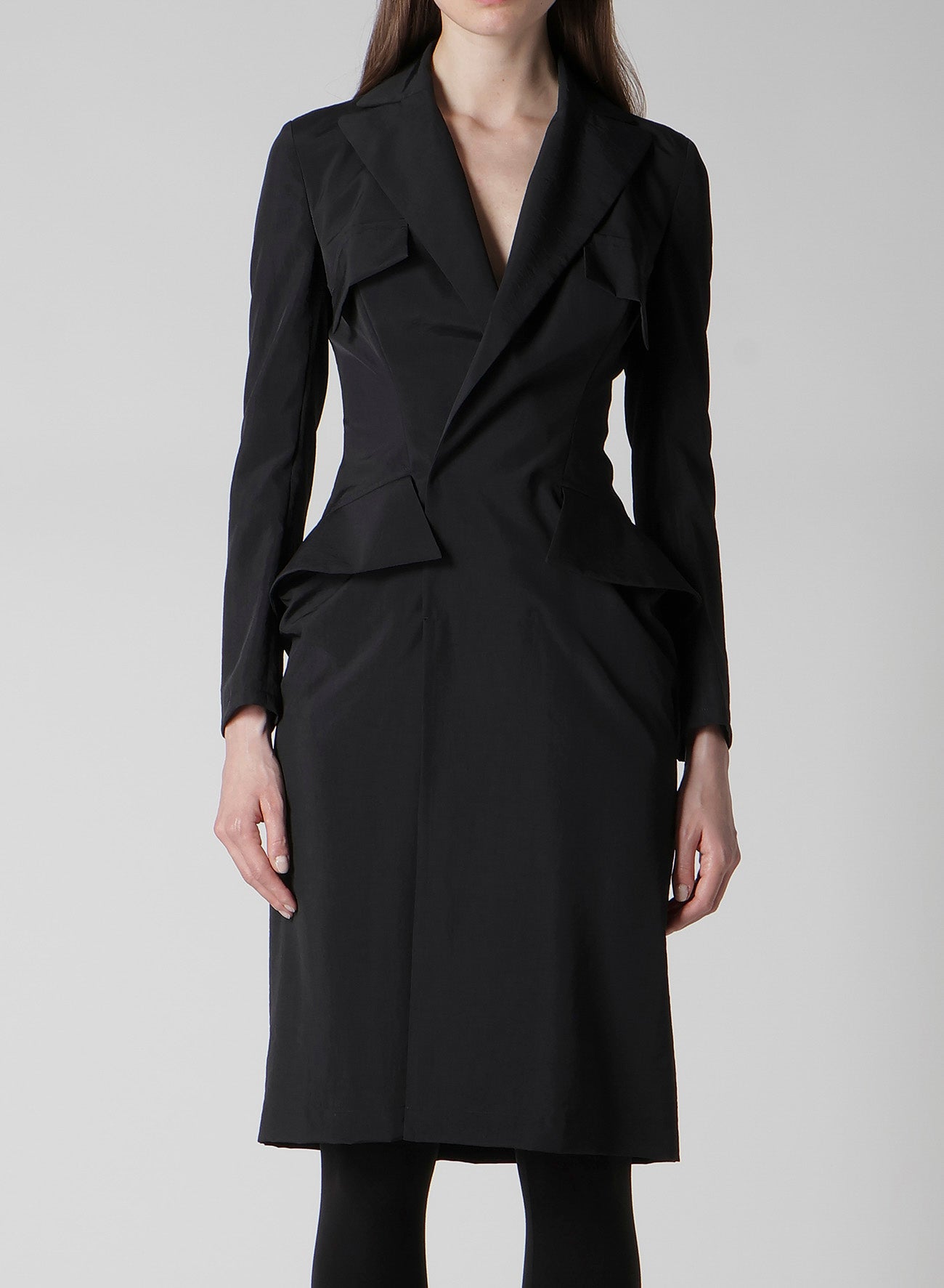 Ny/Si TAFFETA FLAP DETAIL SLIM DRESS