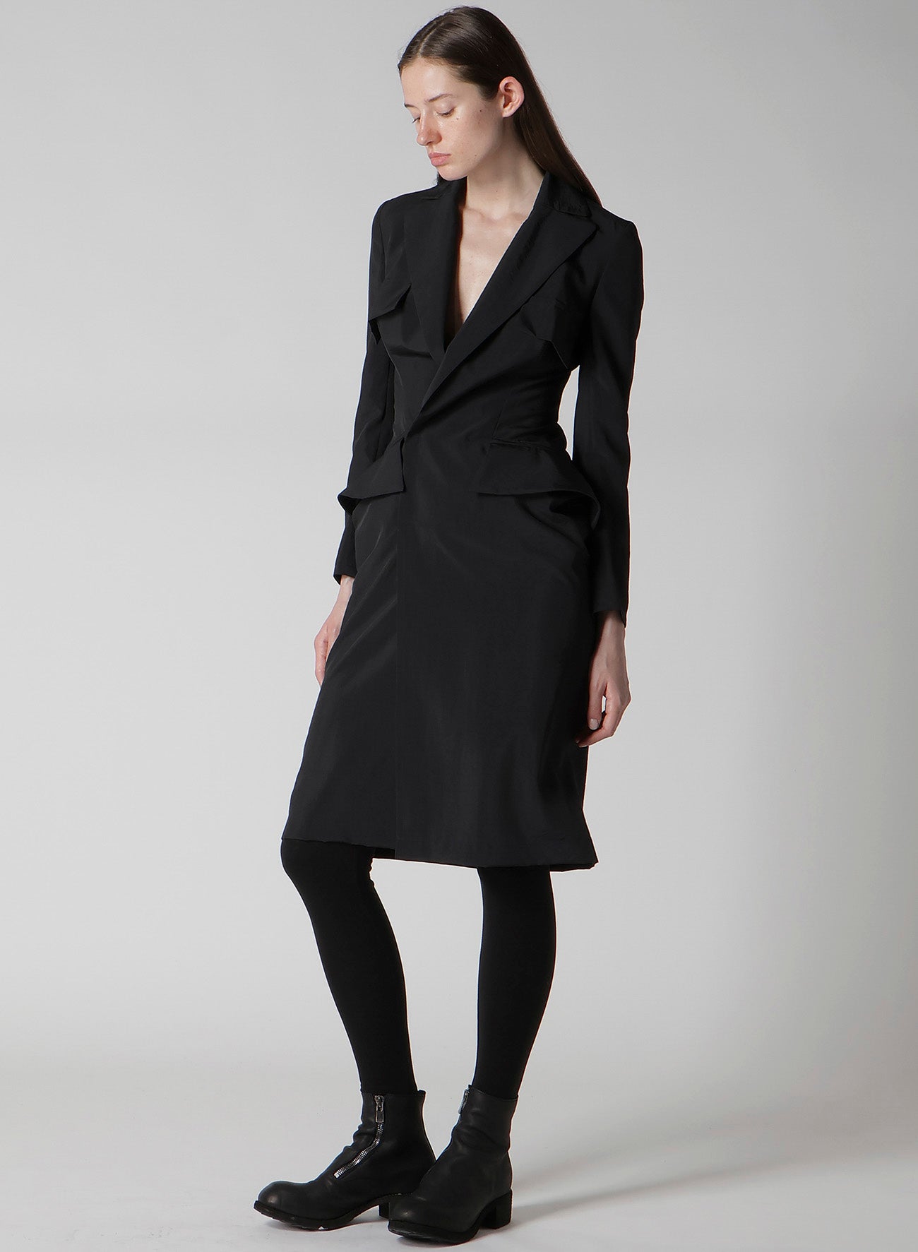 Ny/Si TAFFETA FLAP DETAIL SLIM DRESS