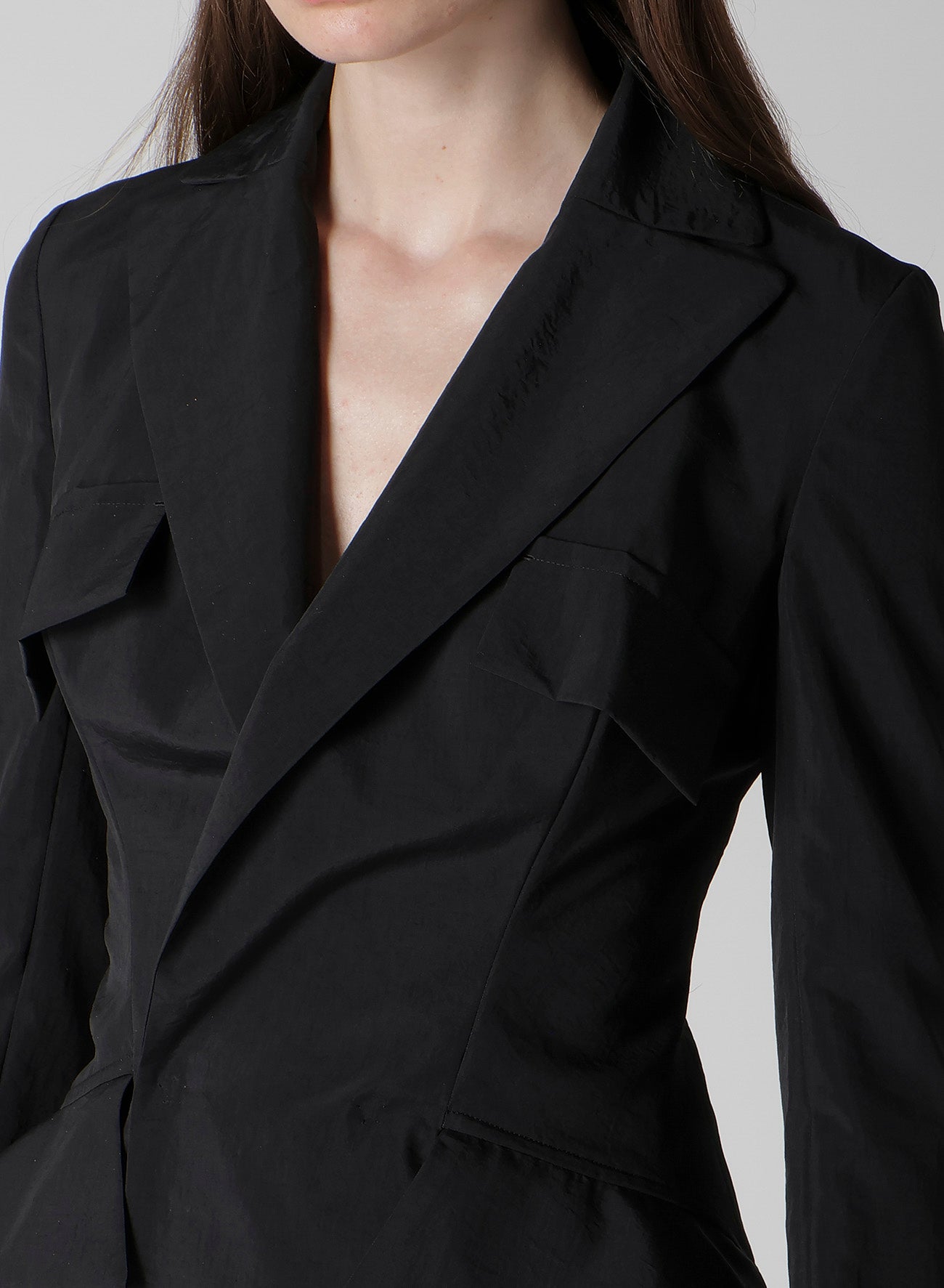 Ny/Si TAFFETA FLAP DETAIL SLIM DRESS