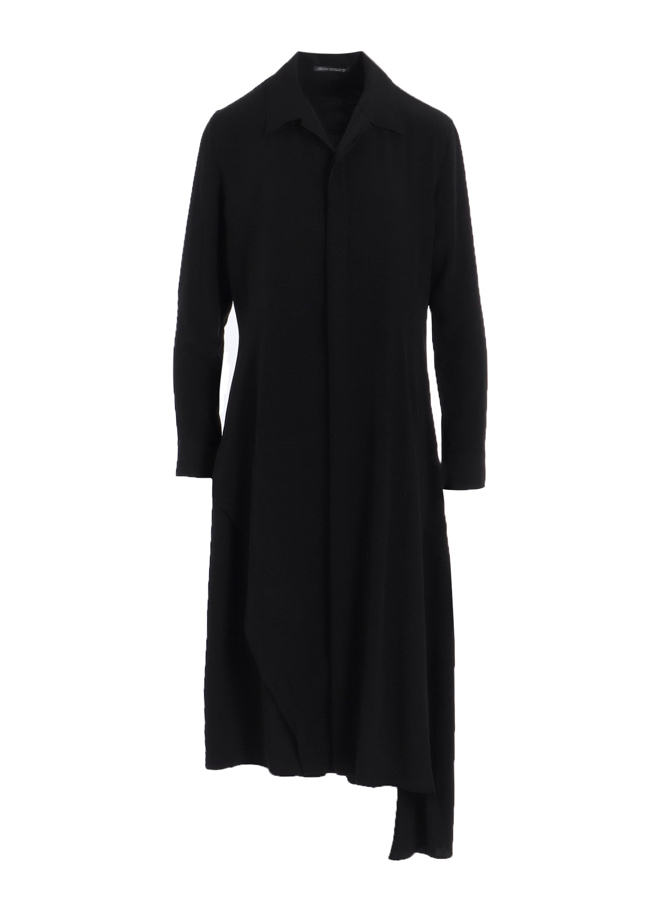 TA/PE CREPE DE CHINE O COLLAR SHIRT DRESS