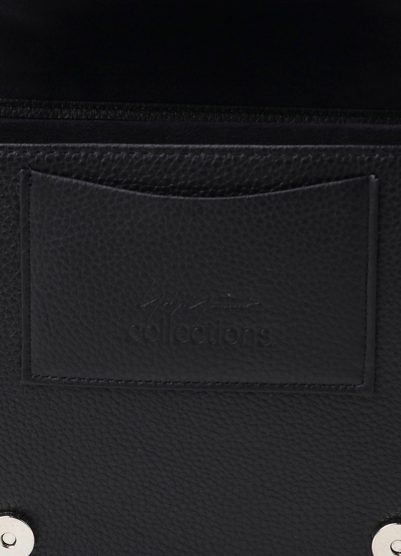 SHRINKED LEATHER FLAP MINI SHOULDER BAG