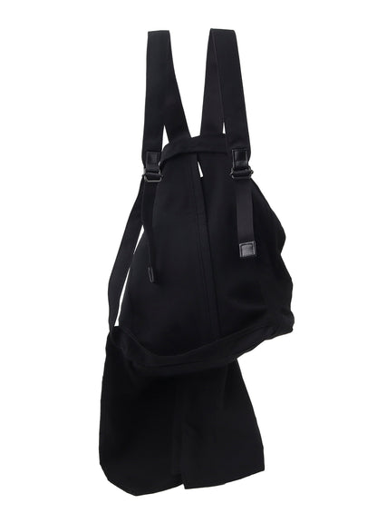 W/GABARDINE CROSS DRAPED BACKPACK