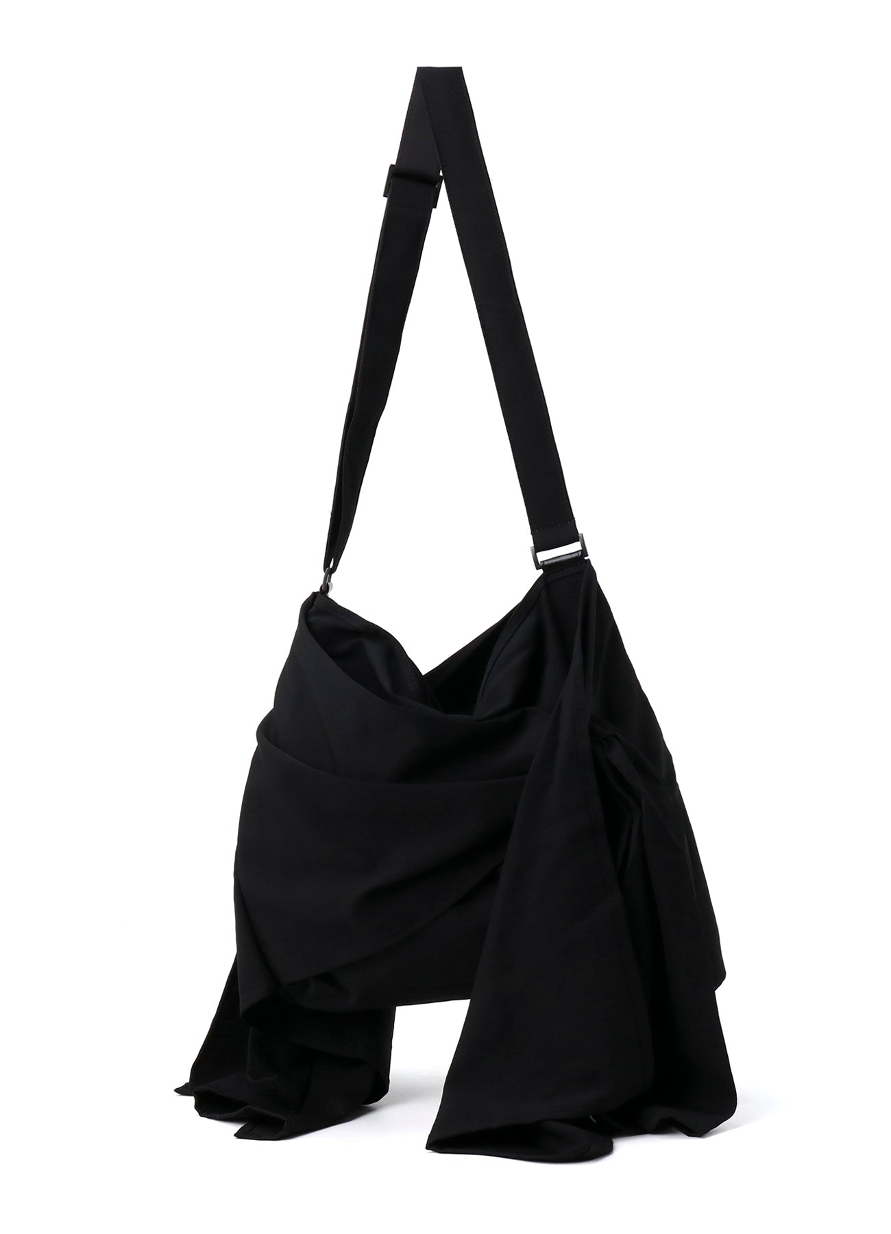 W/GABARDINE CROSS DRAPED SHOLDER BAG