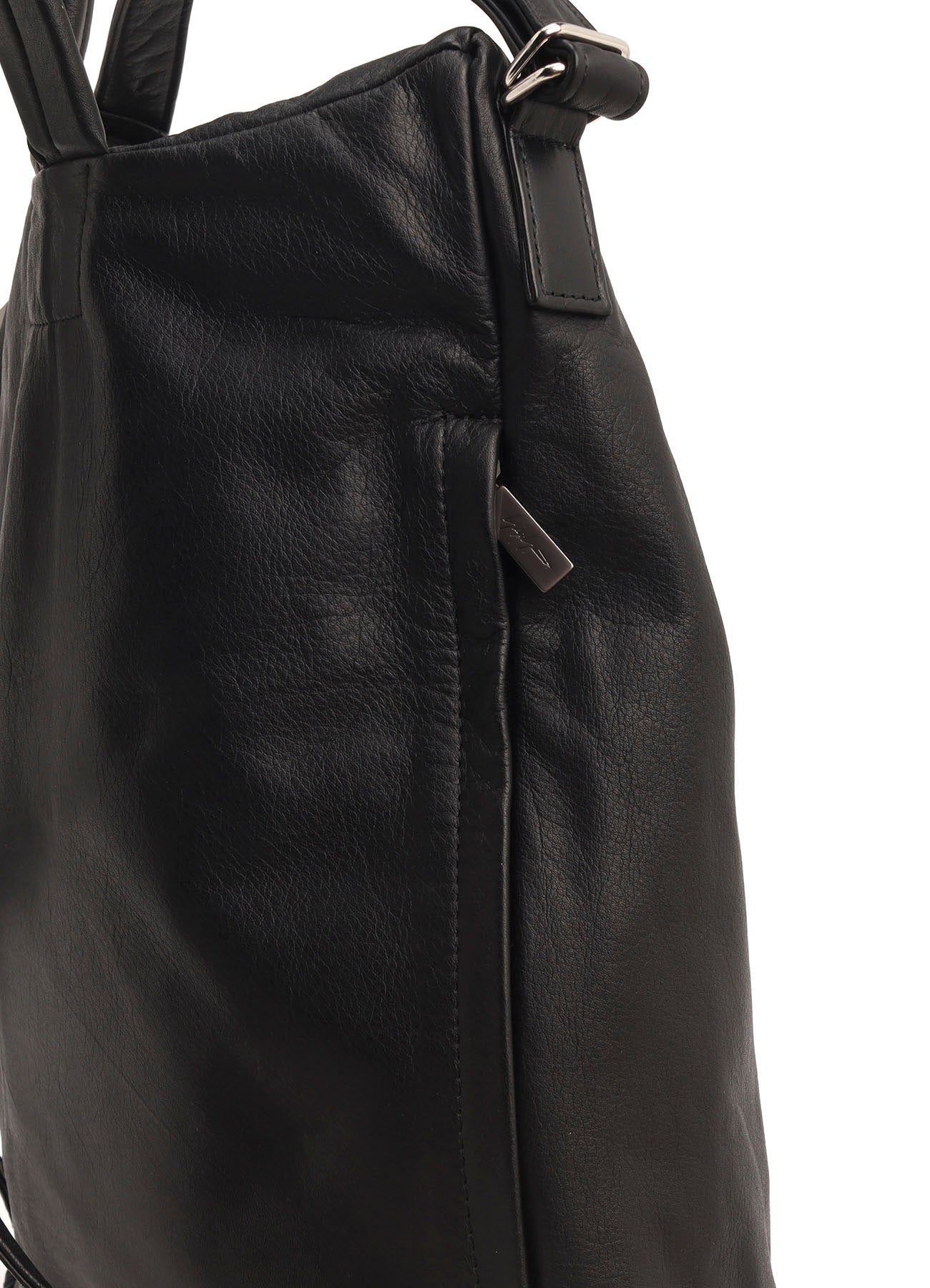GARMENT LEATHER SQUARE BACKPACK
