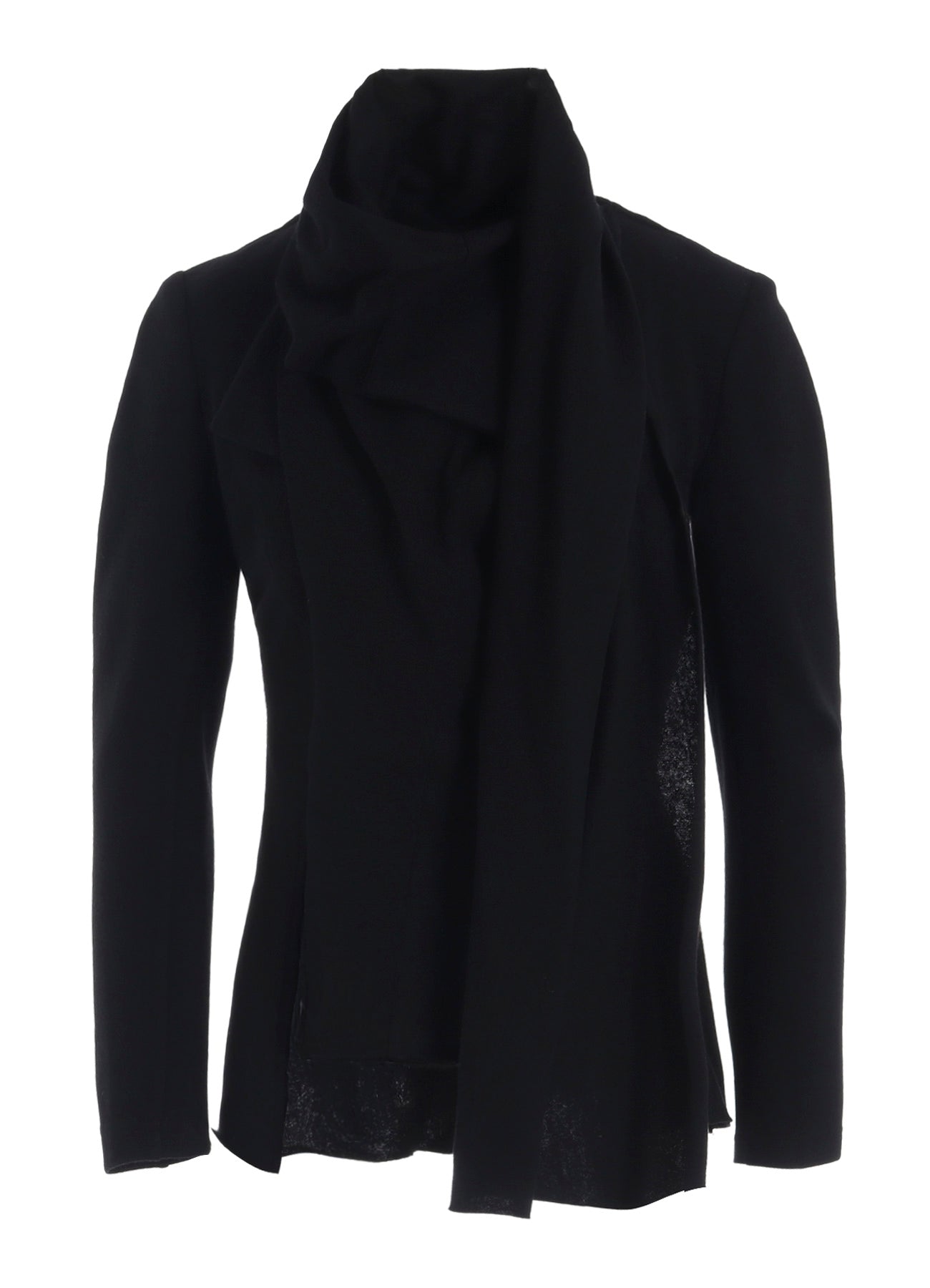 SOFT WOLLEN 1/14 STOLE DETAIL JACKET