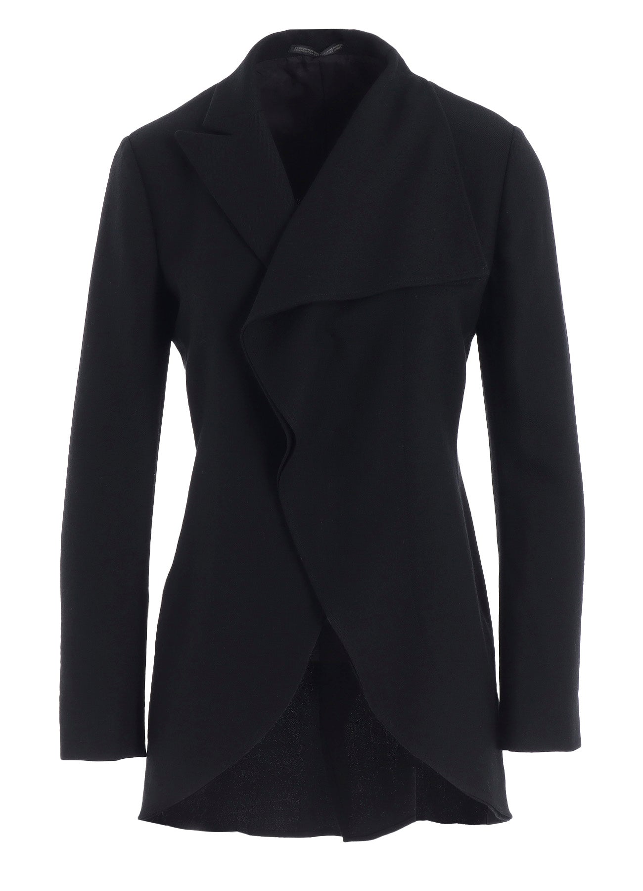 W/SAXONY ASM ROUNDED HEM JACKET