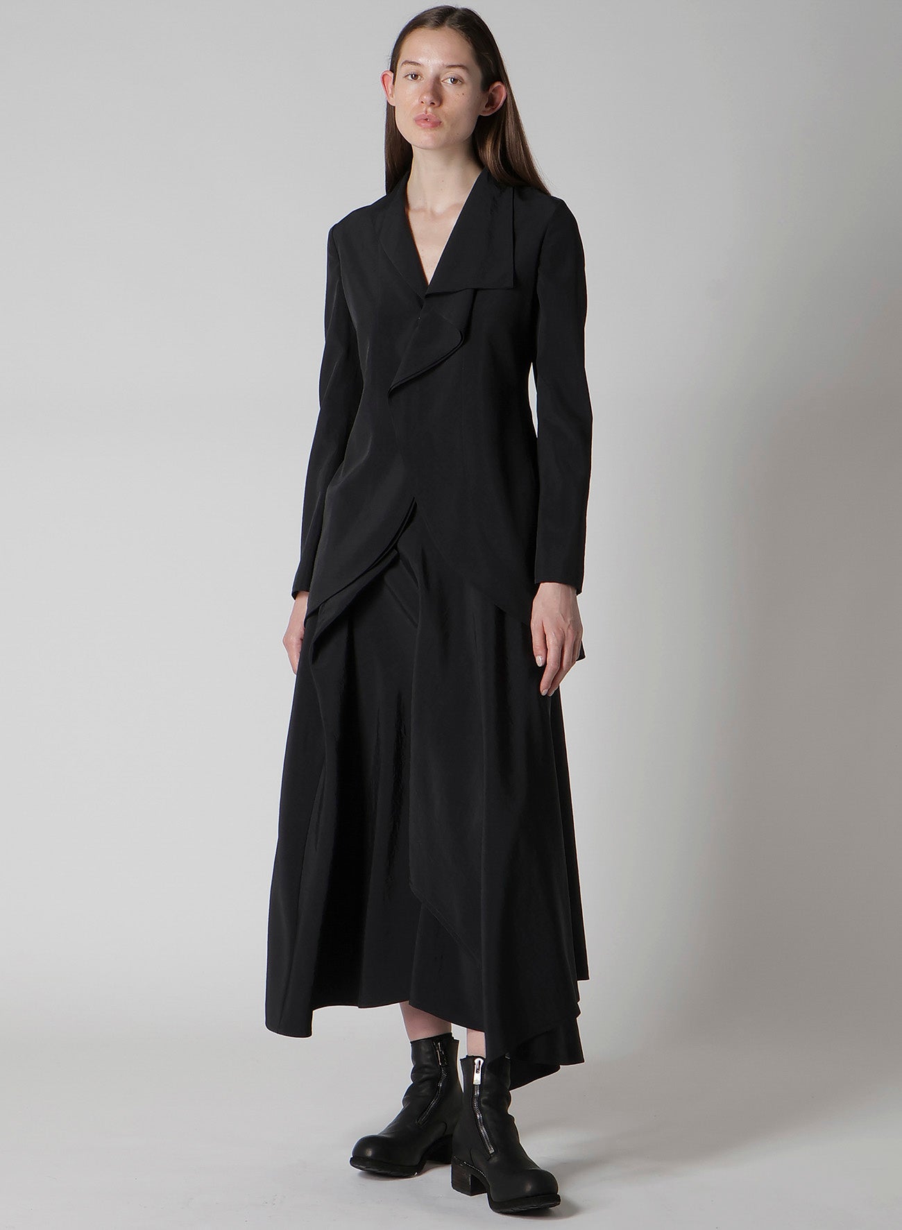 Ny/Si TAFFETA ASM ROUNDED HEM JACKET