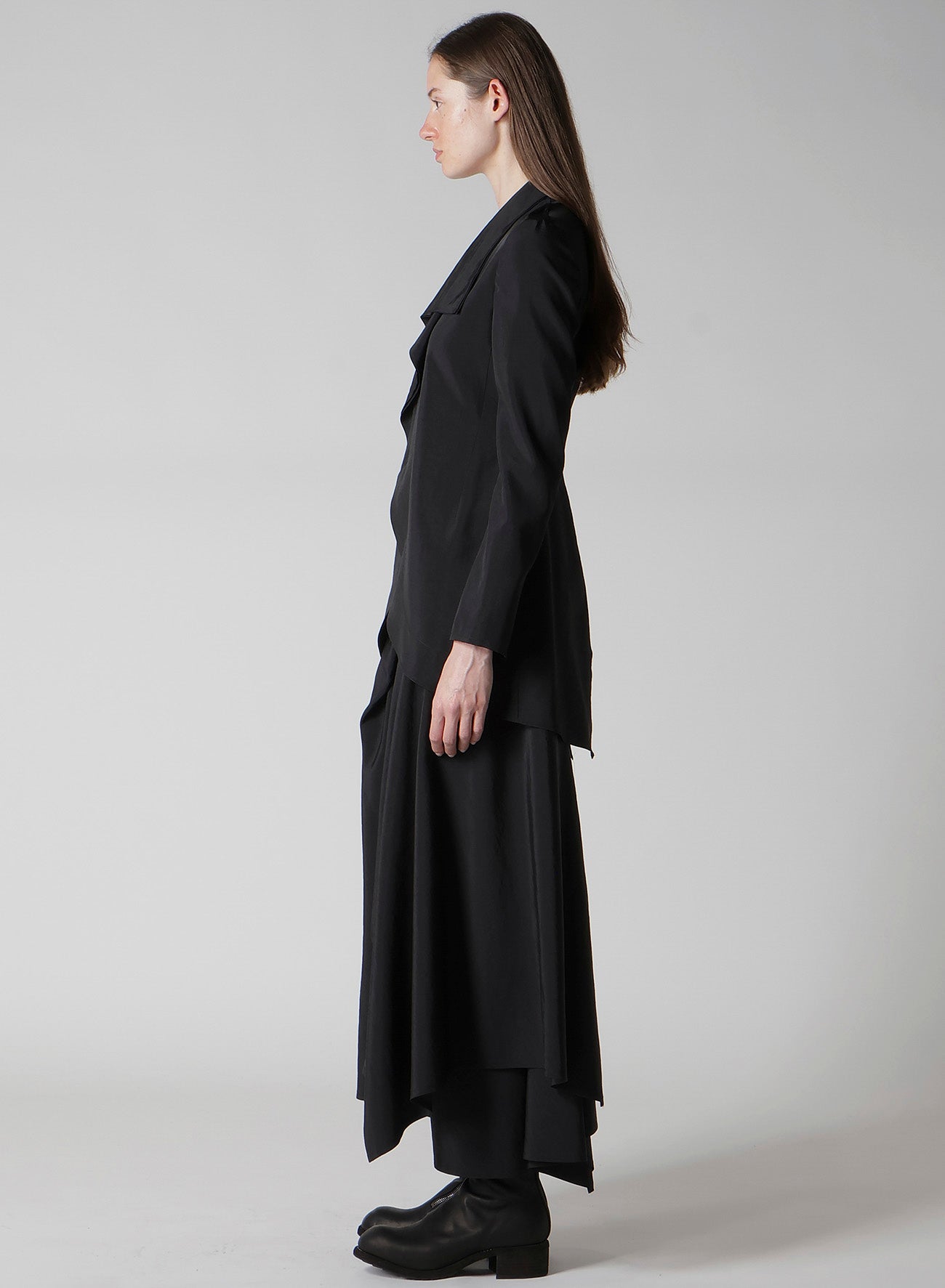 Ny/Si TAFFETA ASM ROUNDED HEM JACKET