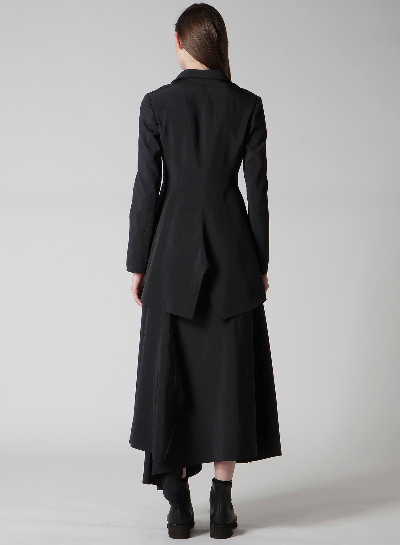 Ny/Si TAFFETA ASM ROUNDED HEM JACKET