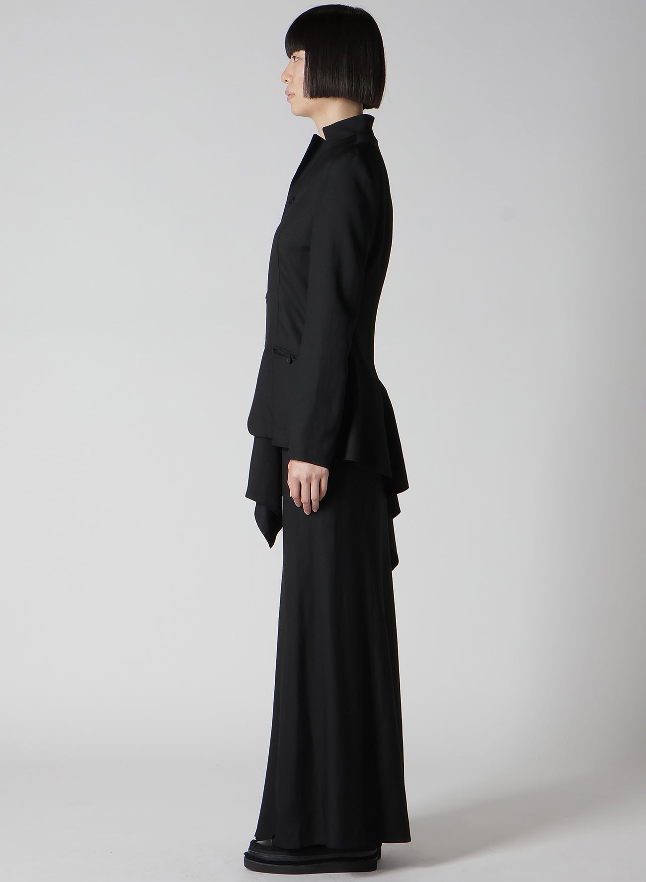 VISCOSE TWILL R LONG STAND C JACKET
