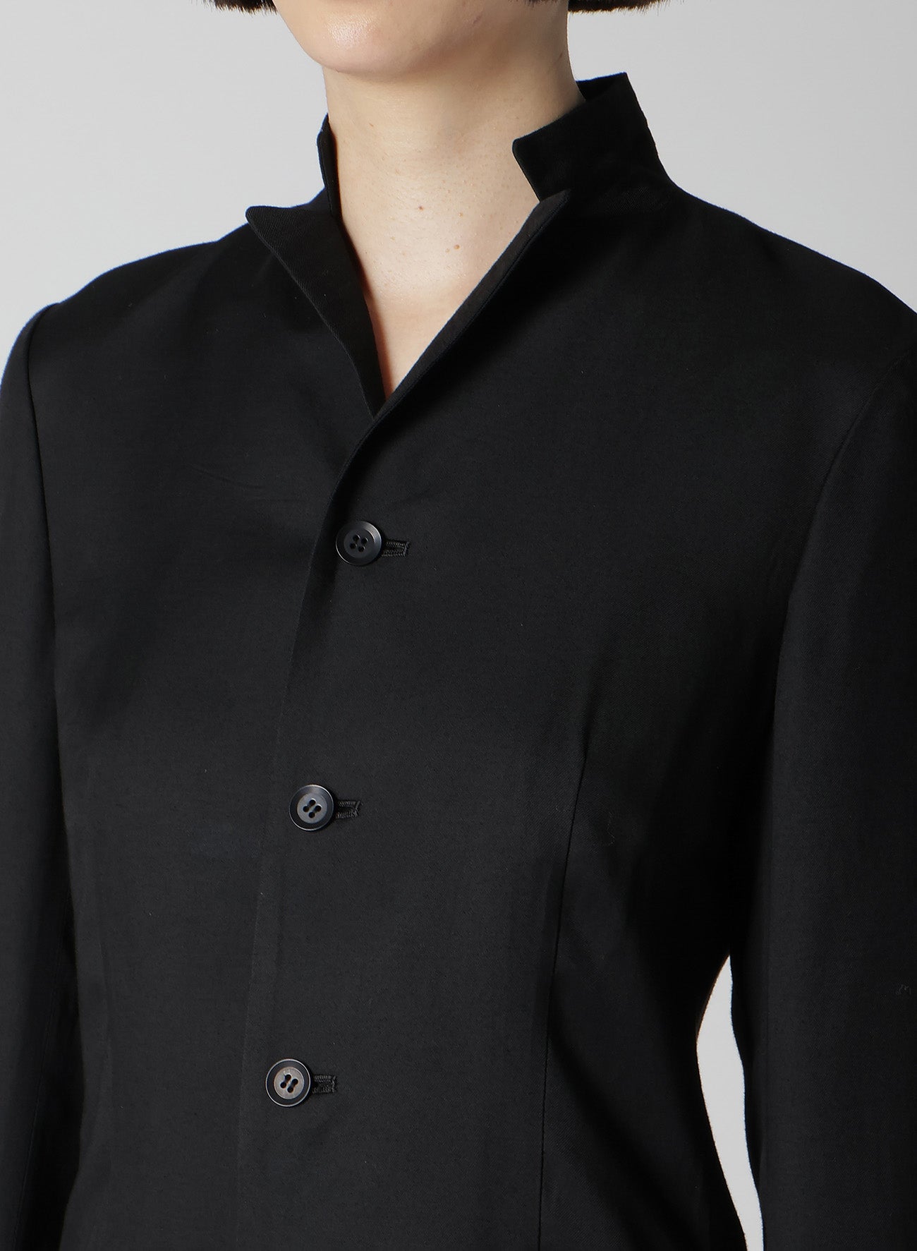 VISCOSE TWILL R LONG STAND C JACKET