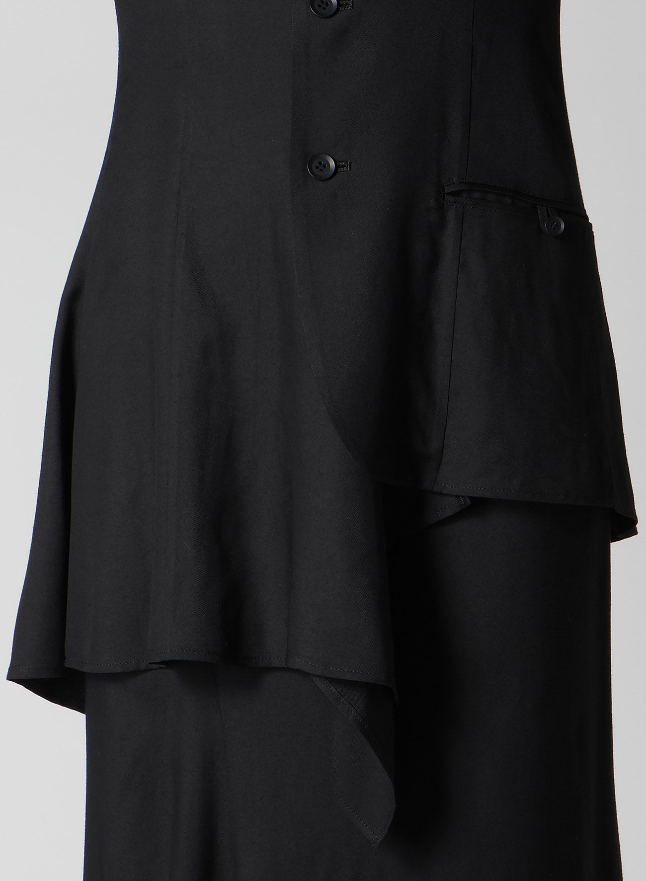 VISCOSE TWILL R LONG STAND C JACKET