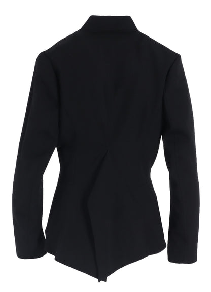 GABARDINE TUCK D SHORT JACKET