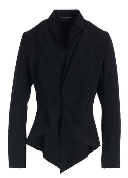 GABARDINE TUCK D SHORT JACKET