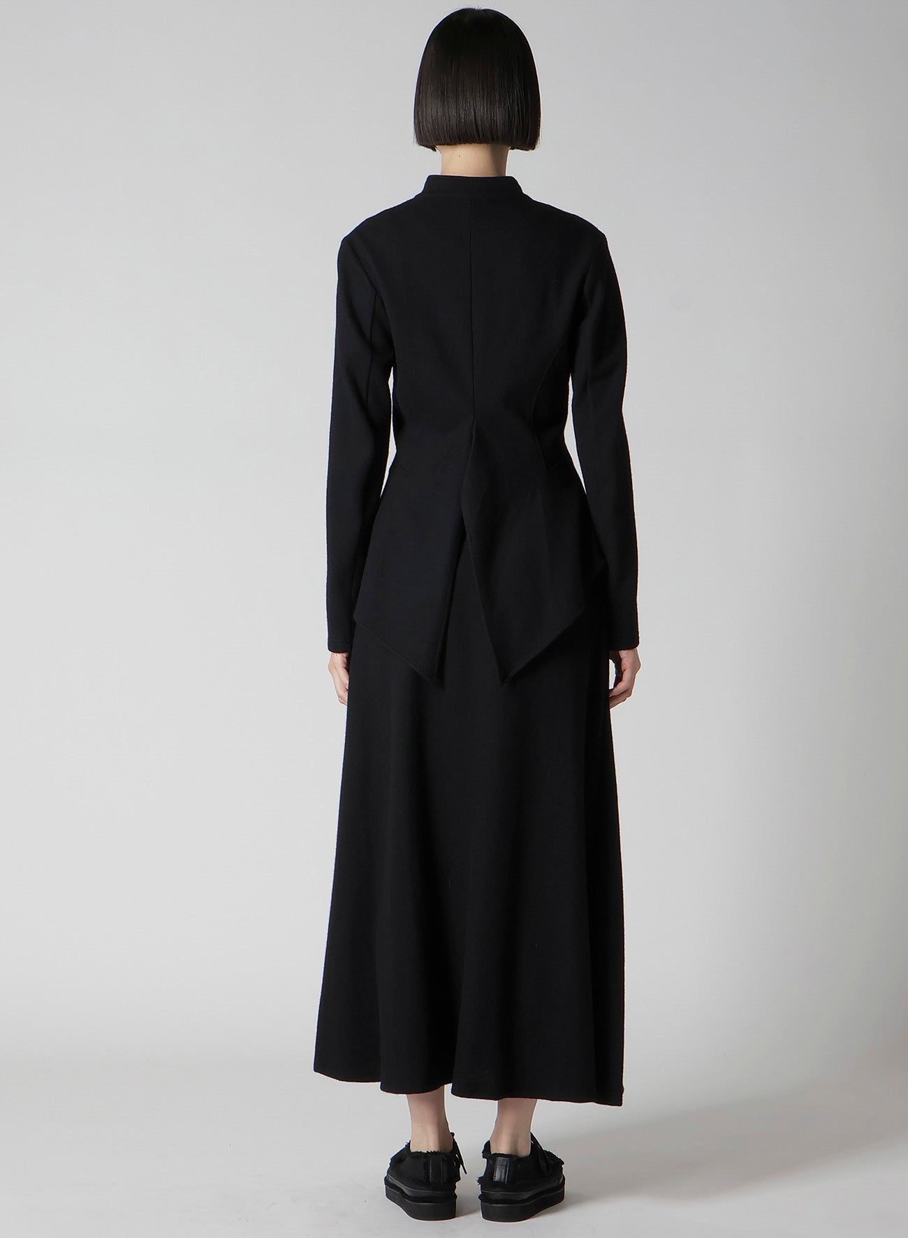 SOFT WOLLEN 1/14 TUCK D SHORT JACKET