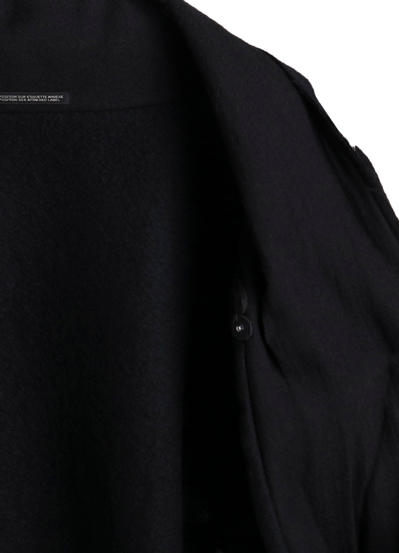 SHRINKED WOOL SERGE TULIP JACKET