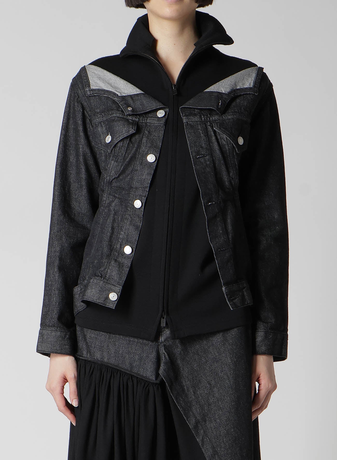 11.5OZ DENIM SHOULDER CUTTING JACKET