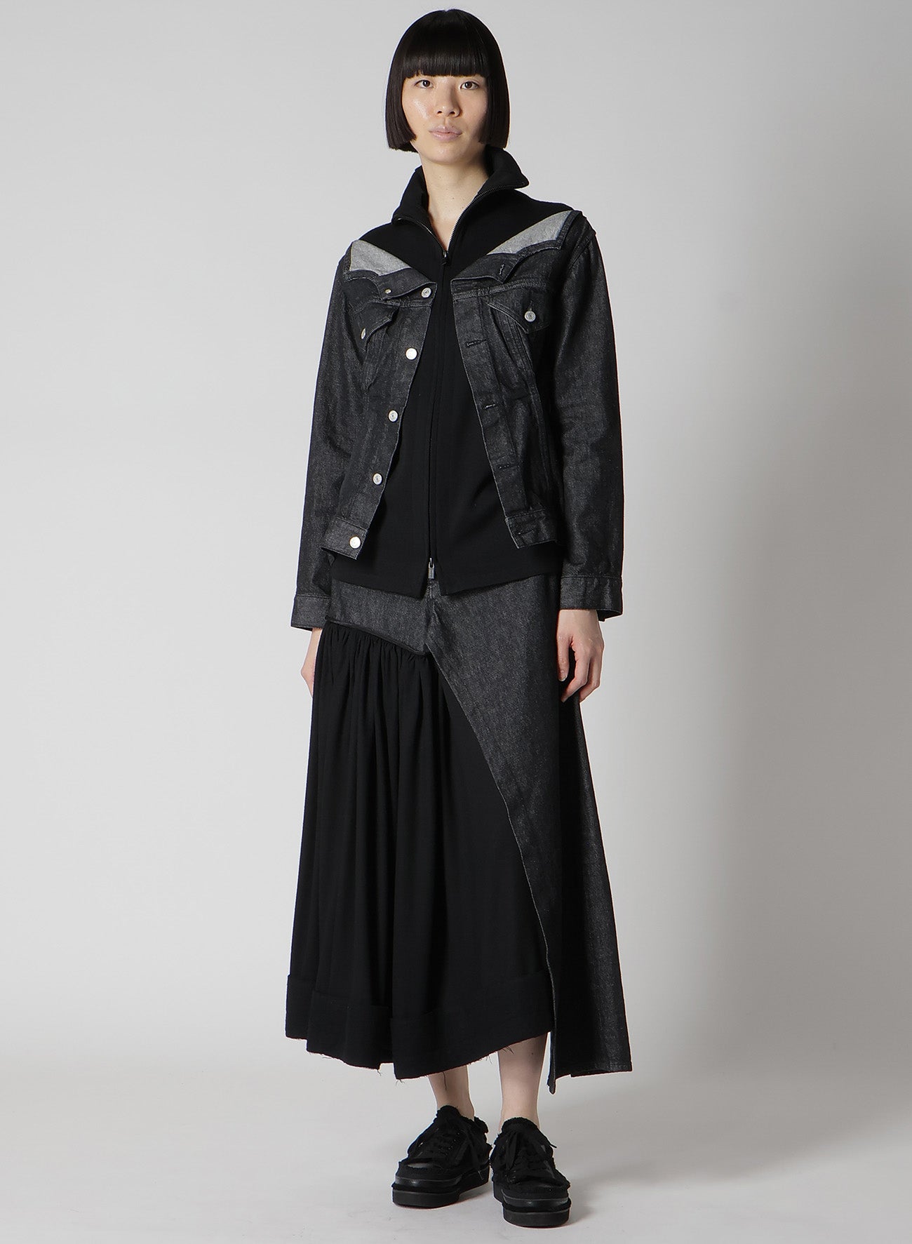 11.5OZ DENIM SHOULDER CUTTING JACKET