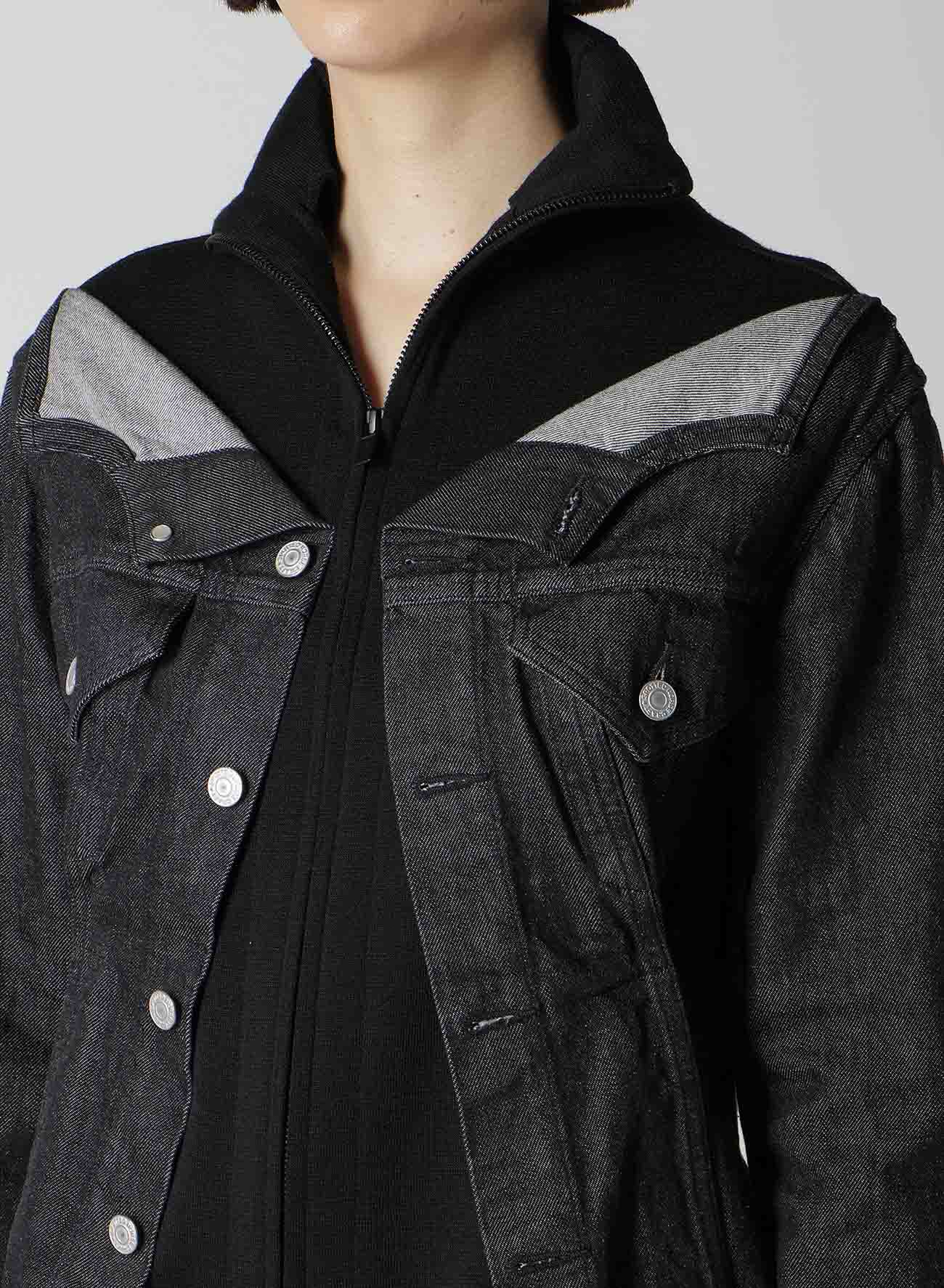 11.5OZ DENIM SHOULDER CUTTING JACKET