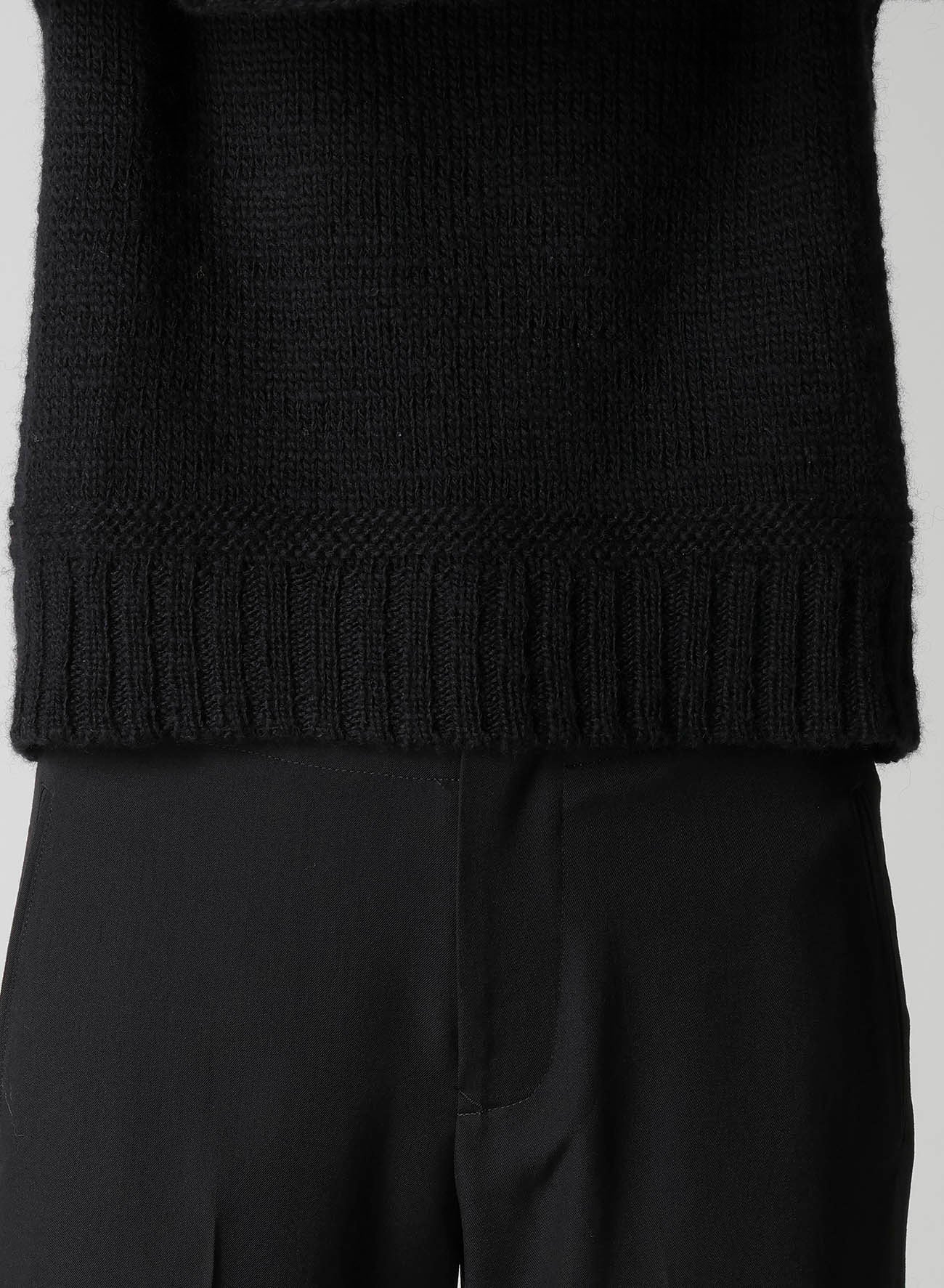 PLAIN STITCH COLOR COMBI ROUND NECK PO