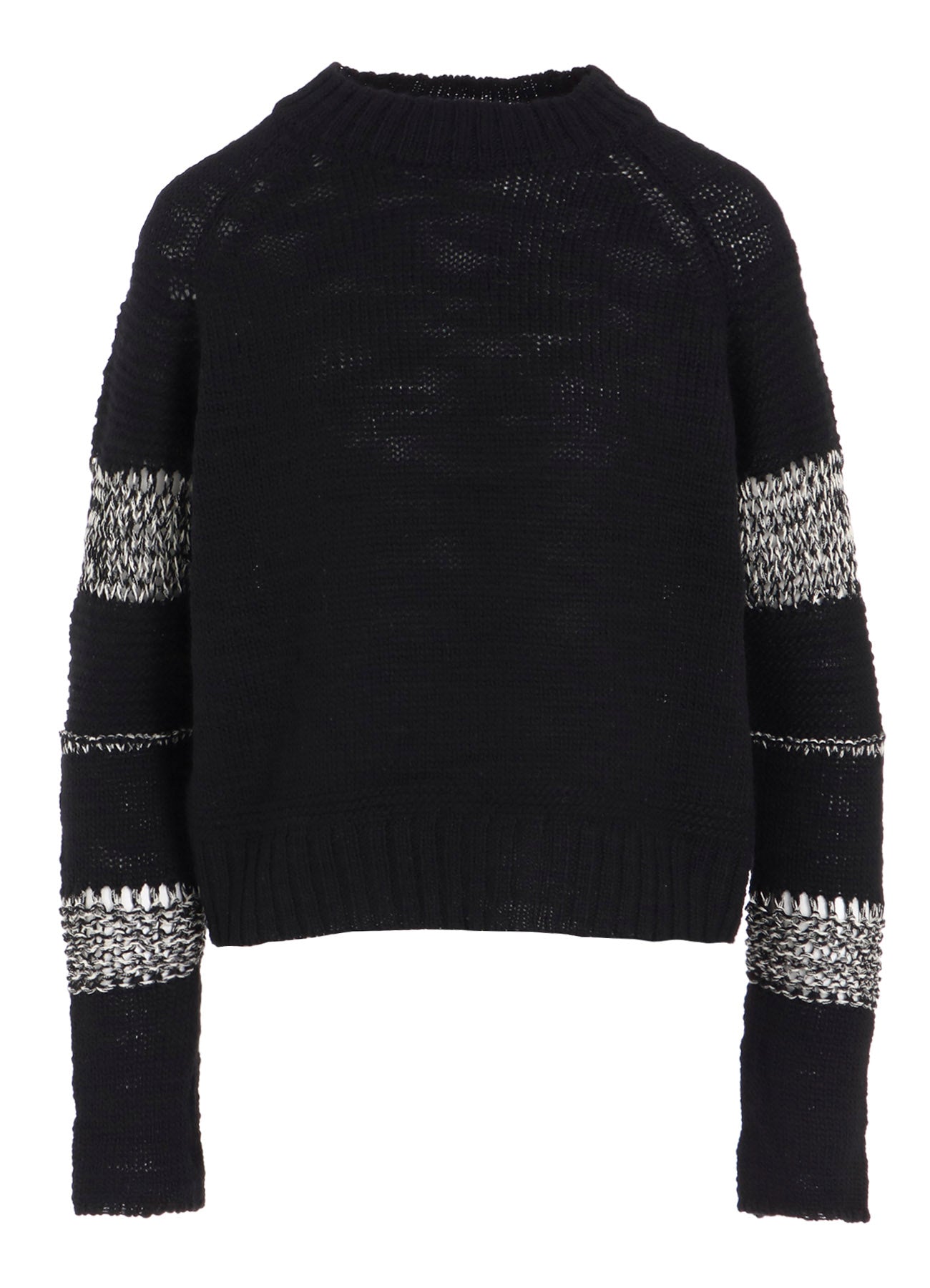 PLAIN STITCH COLOR COMBI ROUND NECK PO