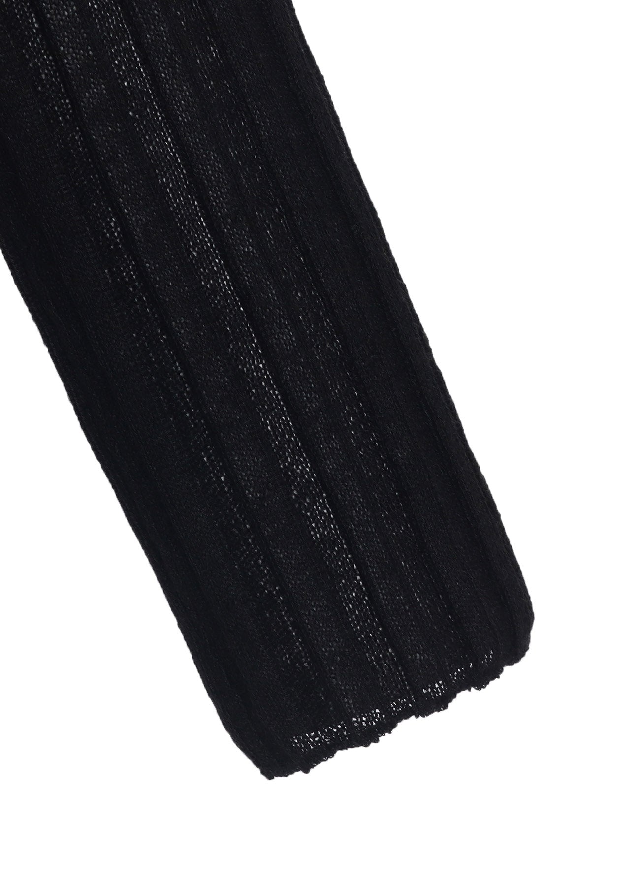 RIB DIAGONAL ZIP CARDIGAN