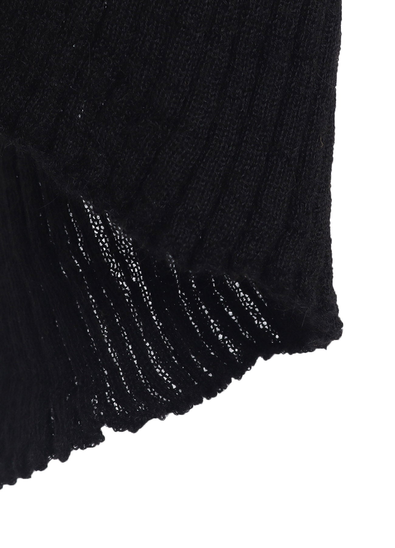 RIB DIAGONAL ZIP CARDIGAN
