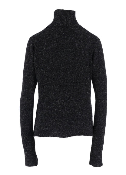 PLAIN STITCH OBLIQUE HIGH NECK PO