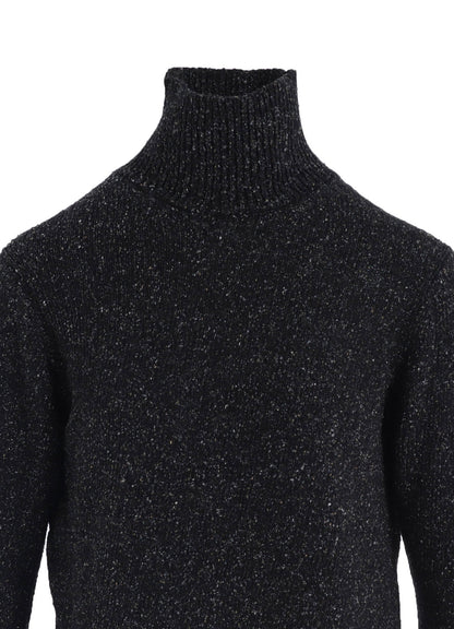 PLAIN STITCH OBLIQUE HIGH NECK PO